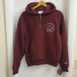 New with tags champion sherpa hoodie size men's small